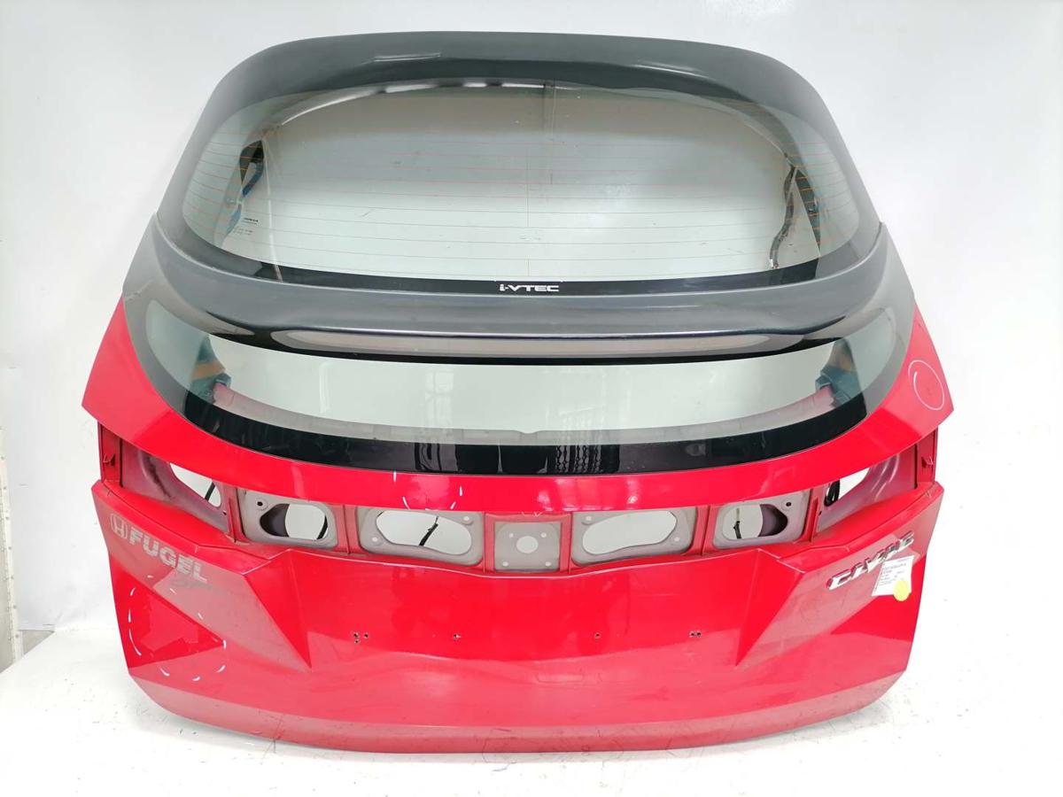 Honda Civic FK2 VIII original Heckklappe mit Scheibe R81 Milano Red Rohbau BJ08